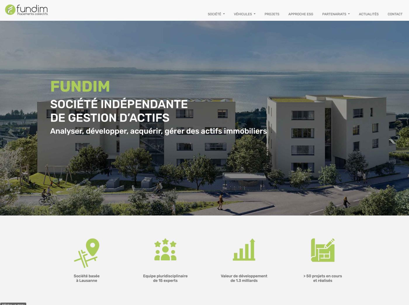 Fundim SA - Pixinside référence web