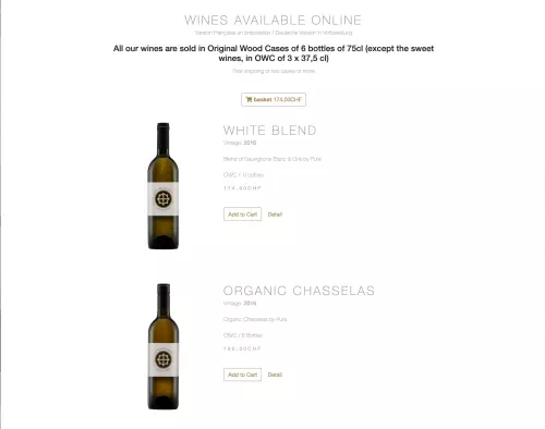 Site internet Vigneron - image 3